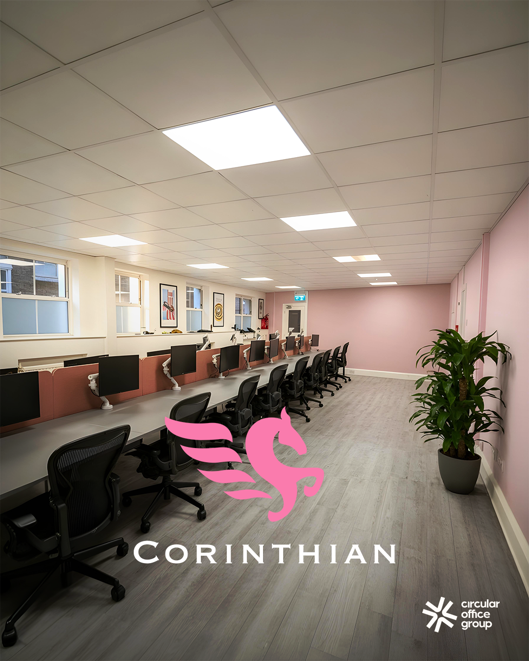 Corinthian Sports: Circular Workspace Office Fit-Out Transformation