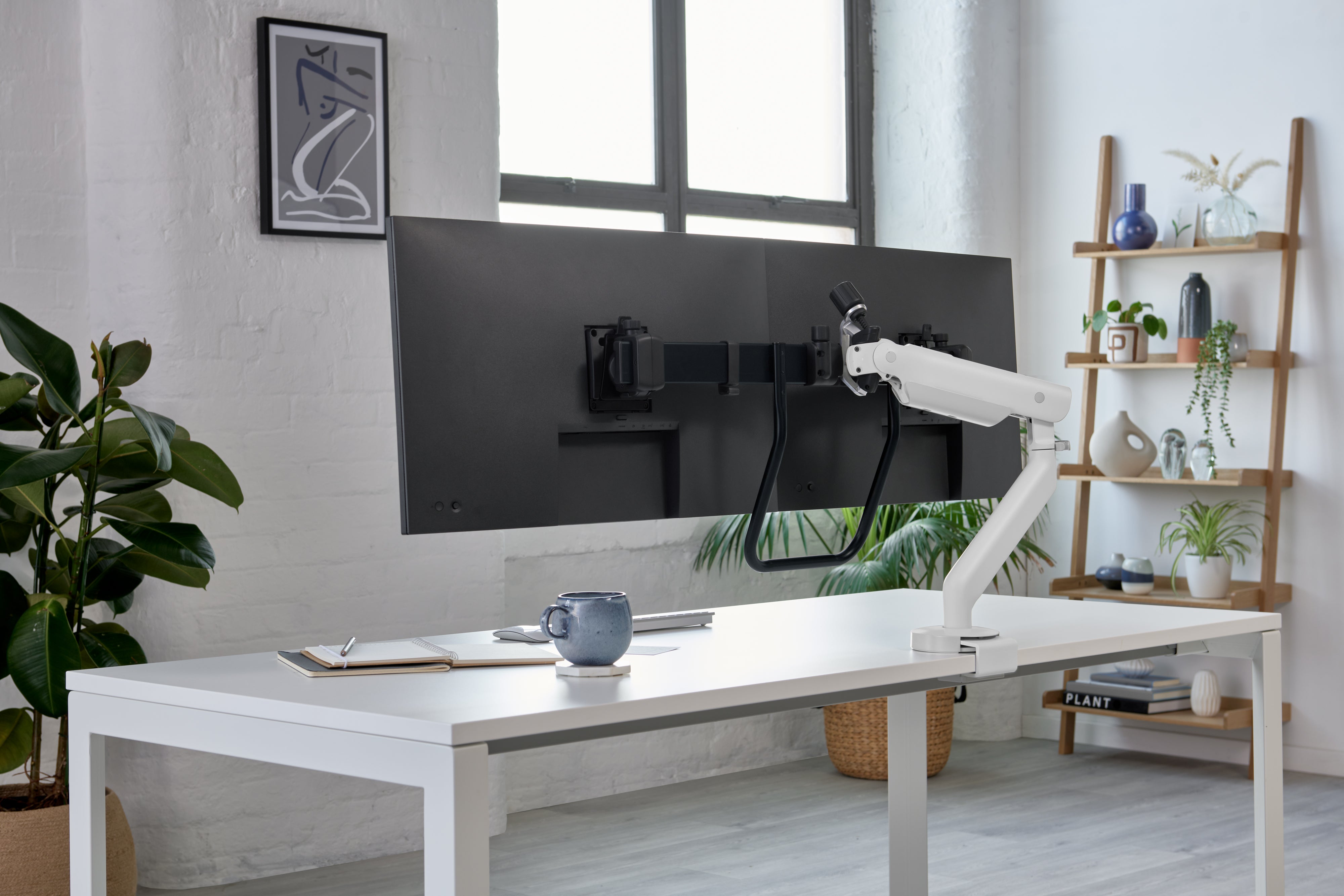 Coleston Brooke Saunders - Flo X Multi Monitor Arm (Dual)