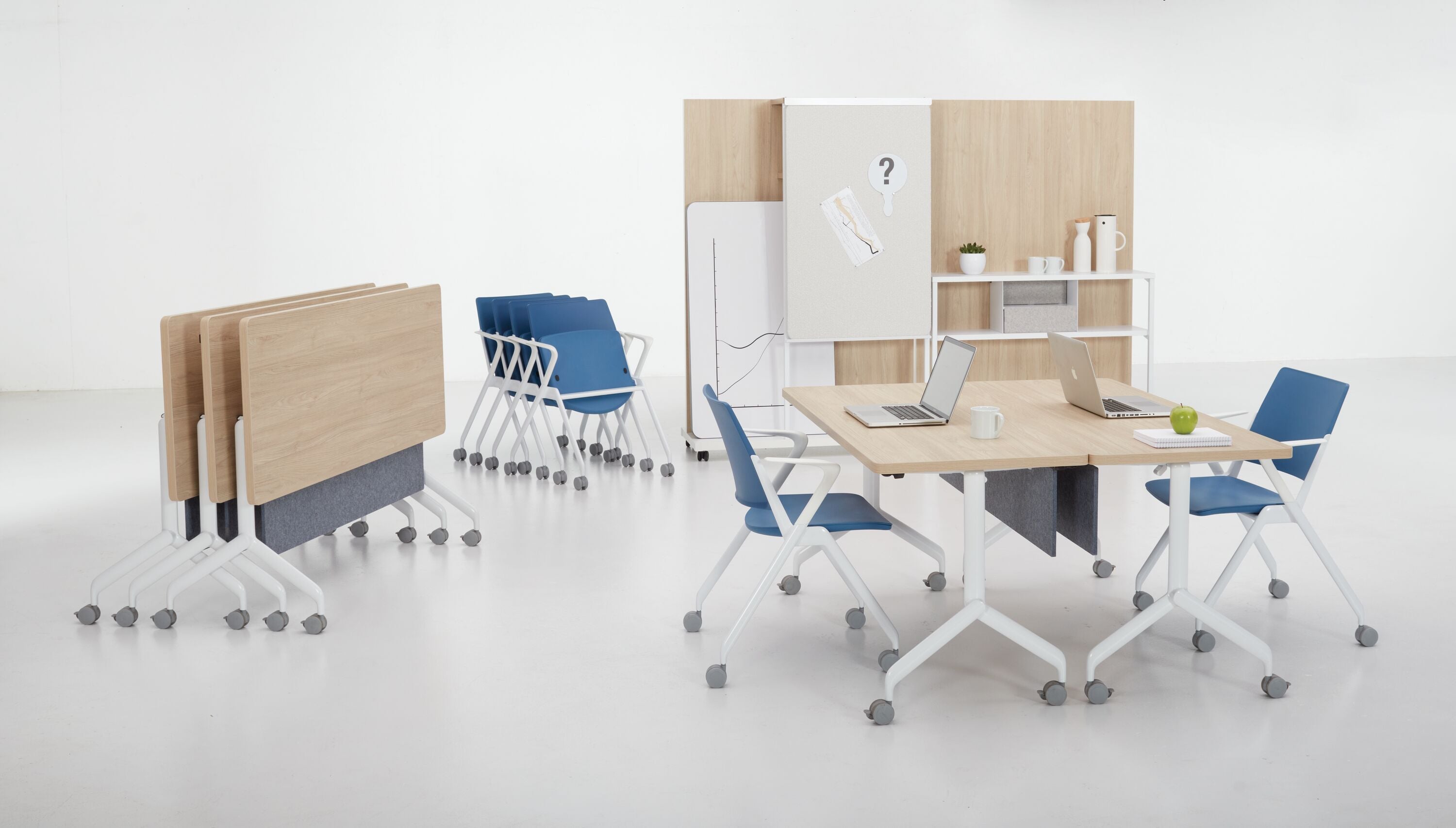 Teknion - Kupp Flip Top Tables