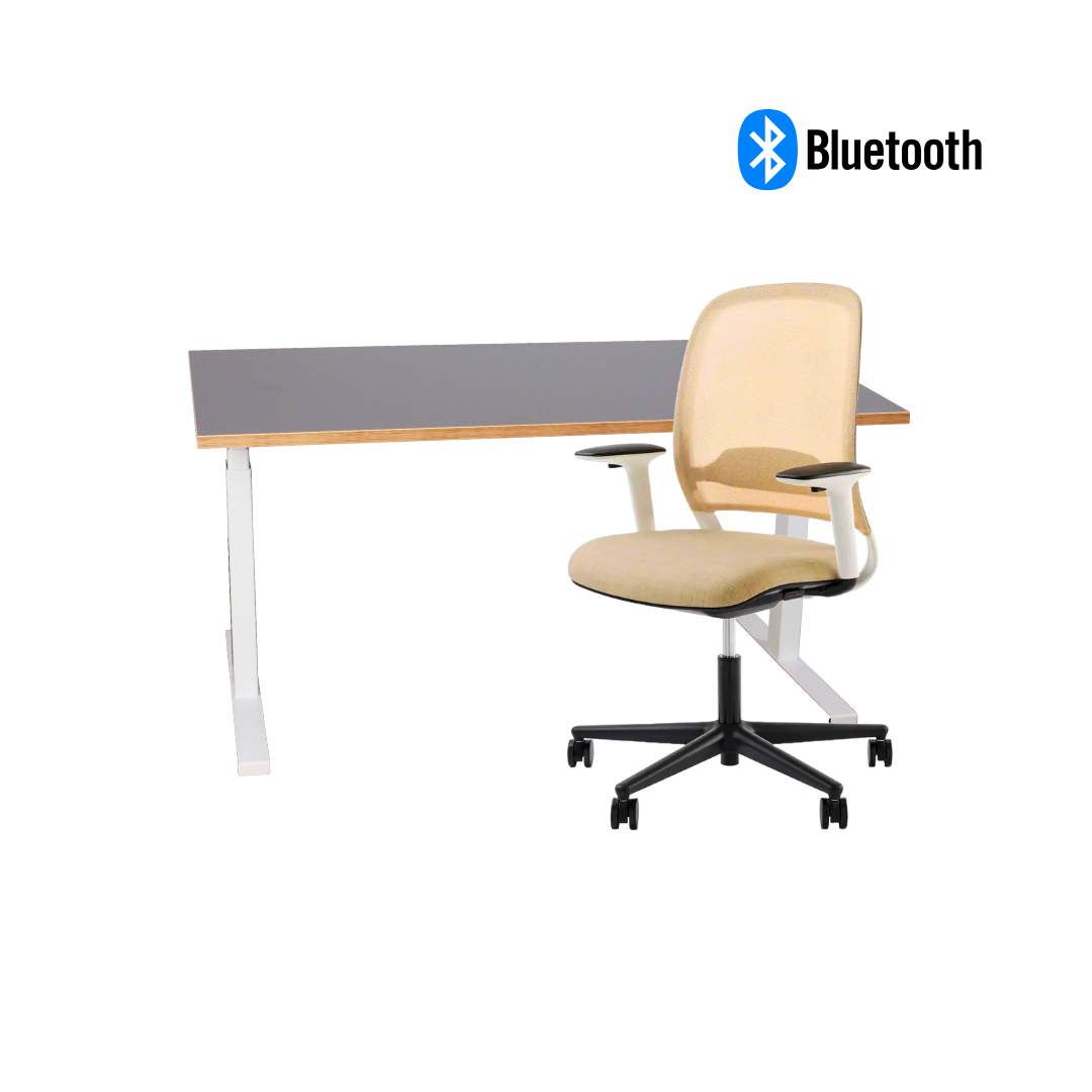 Recur Chair & Height Adjustable Desk Bundle