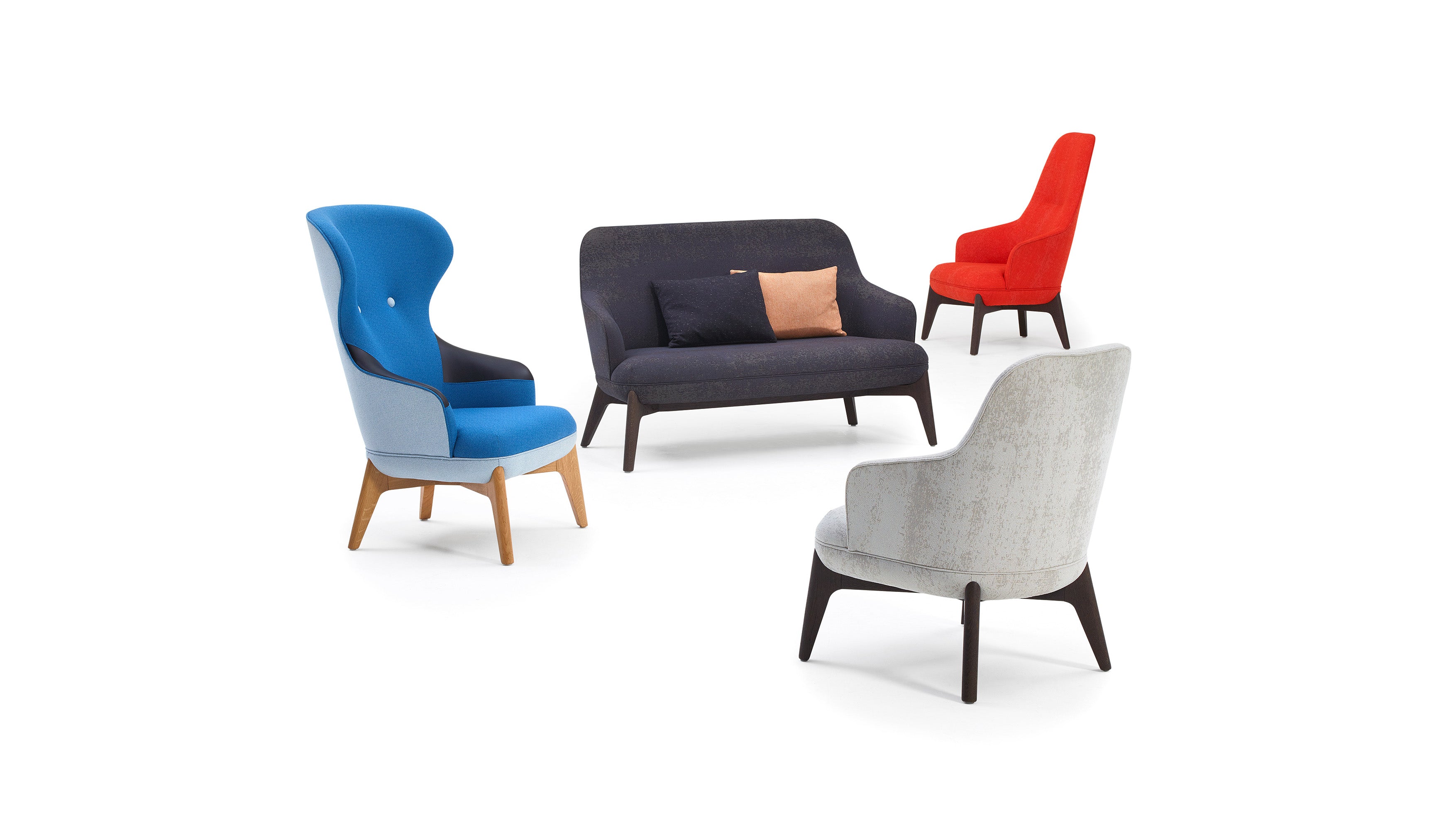 Orange Box - Coze Contemporary Lounge Chair