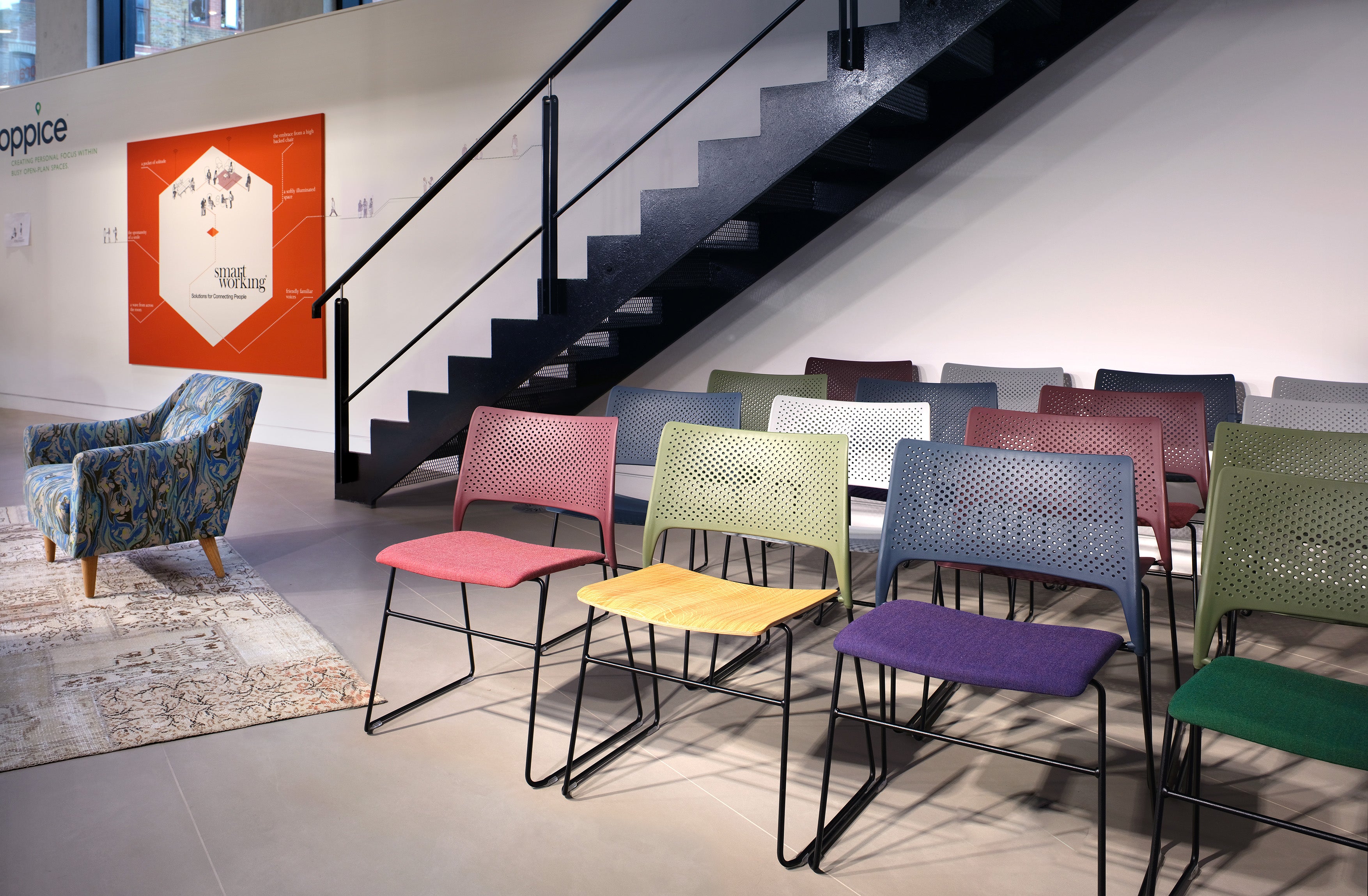 Orange Box - Cors Stacking Chair