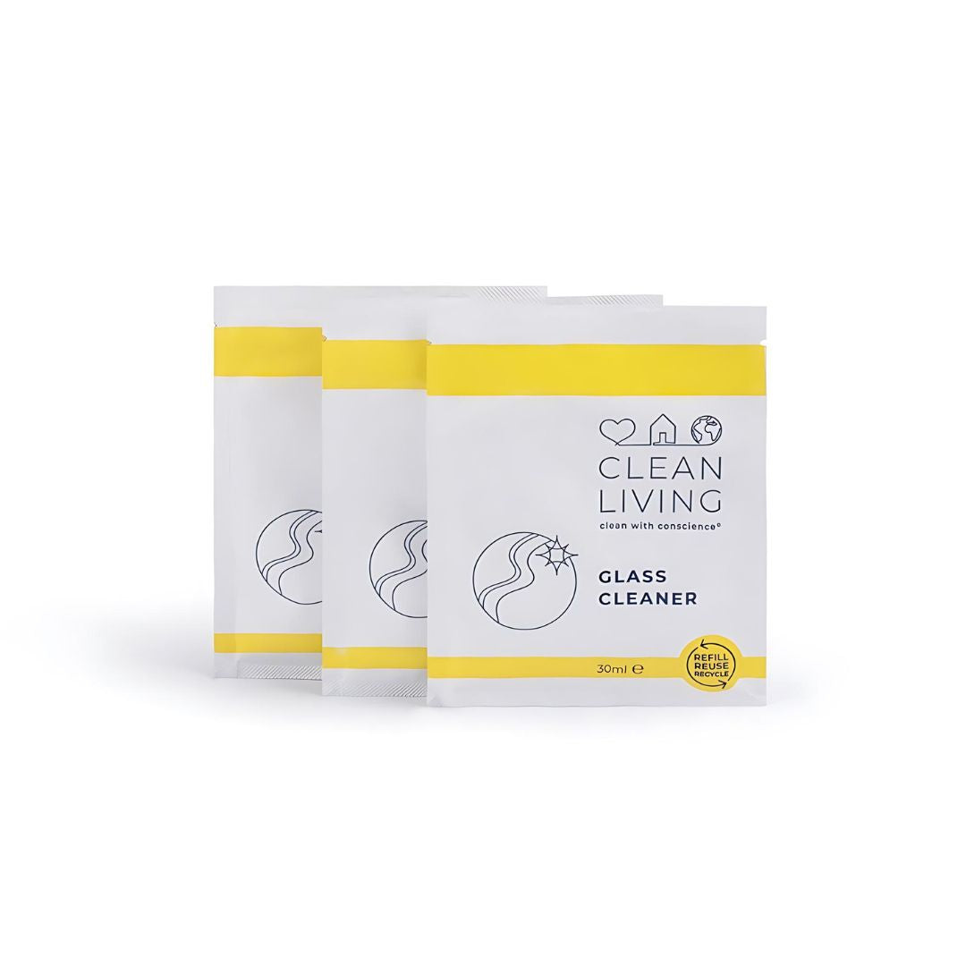 Clean Living - Eco Friendly Glass Cleaner Refill Sachet(s)