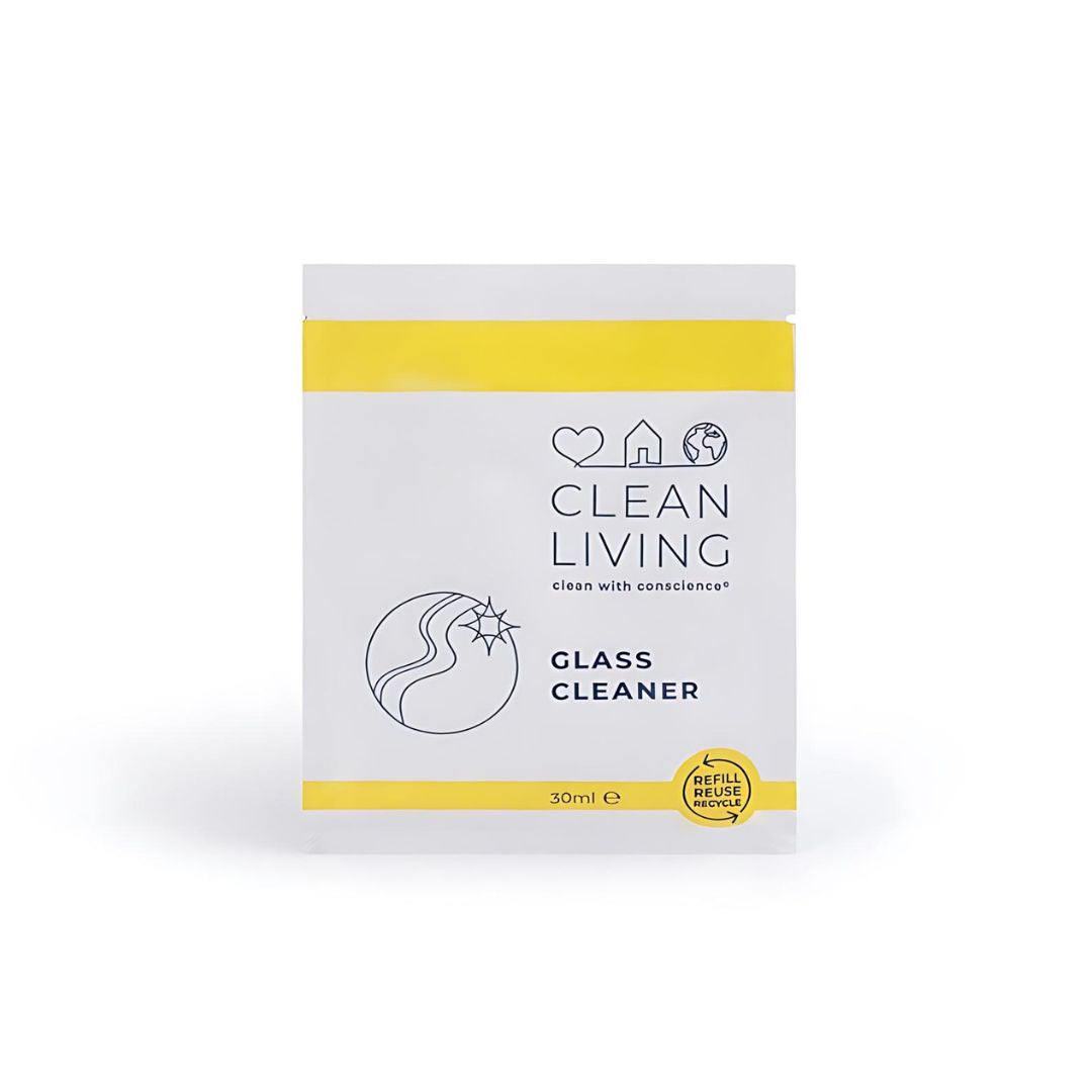 Clean Living - Eco Friendly Glass Cleaner Refill Sachet(s)