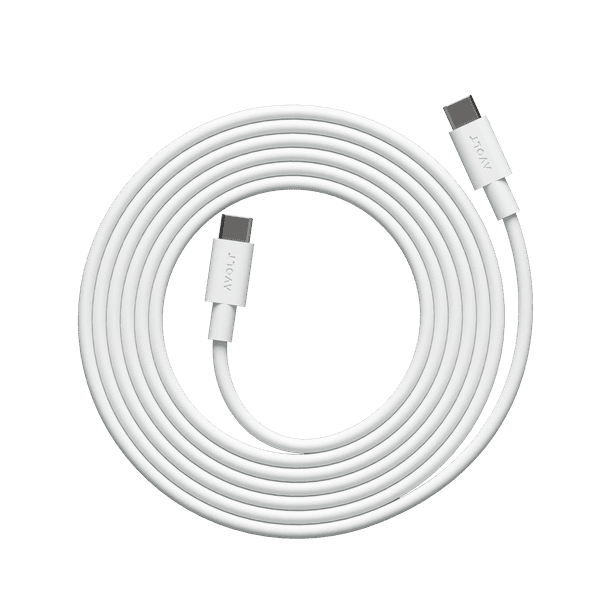 AVOLT x Martinelli Luce - Cable 1 - Opal White / USB-C to USB-C / 2m LIMITED EDITION