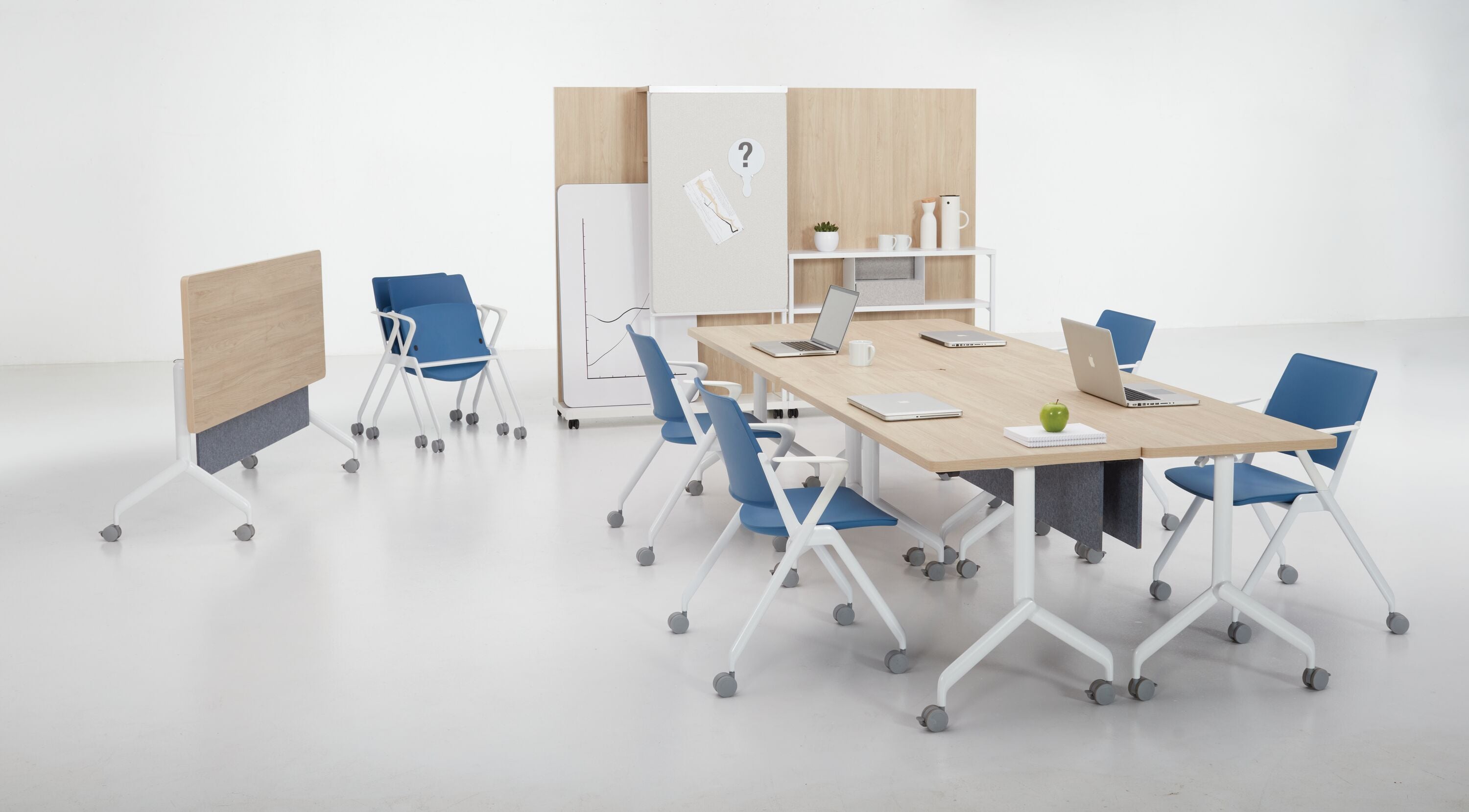 Teknion - Kupp Flip Top Tables