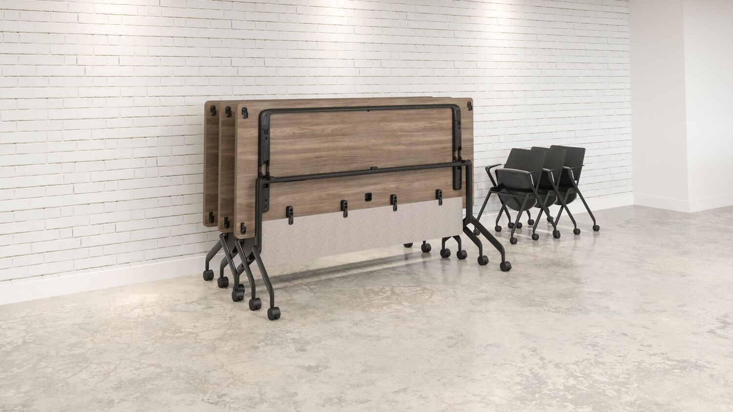 Teknion - Kupp Flip Top Tables