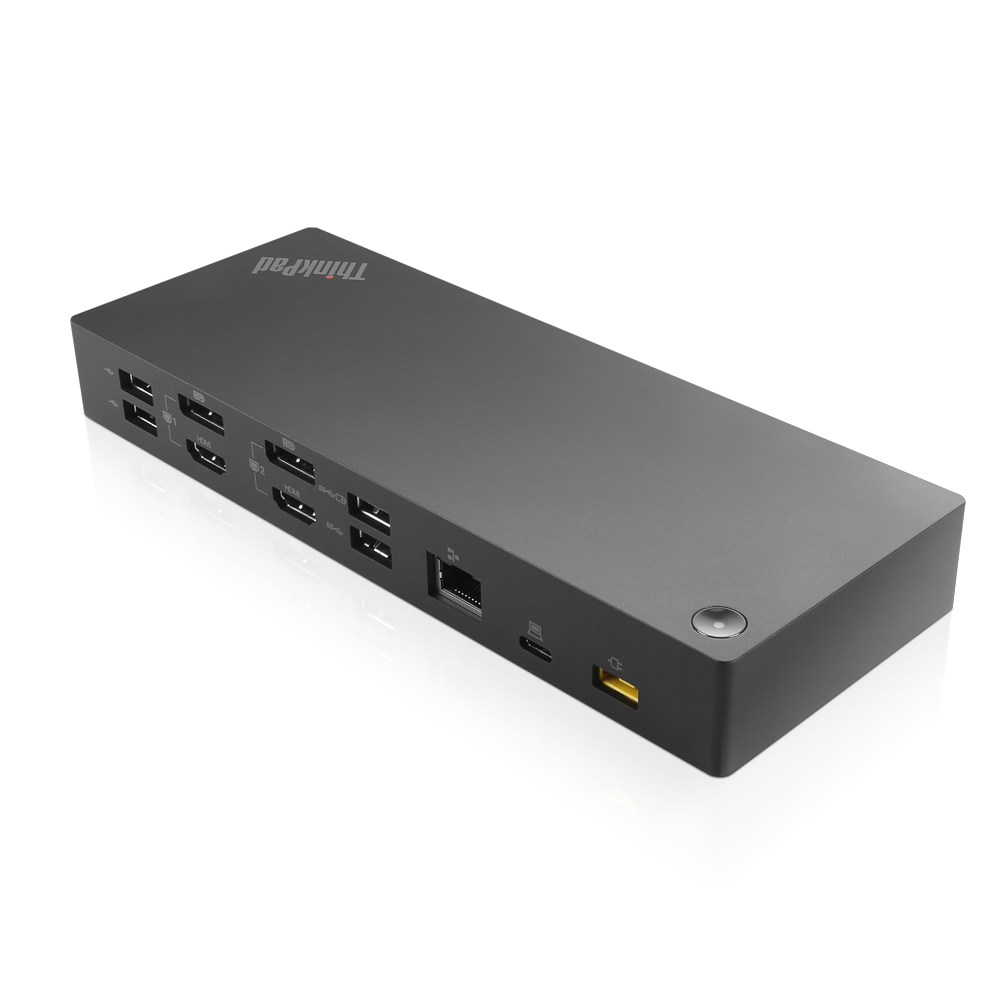 Lenovo - ThinkPad Hybrid USB-C with USB-A Dock (UK Standard Plug Type G)