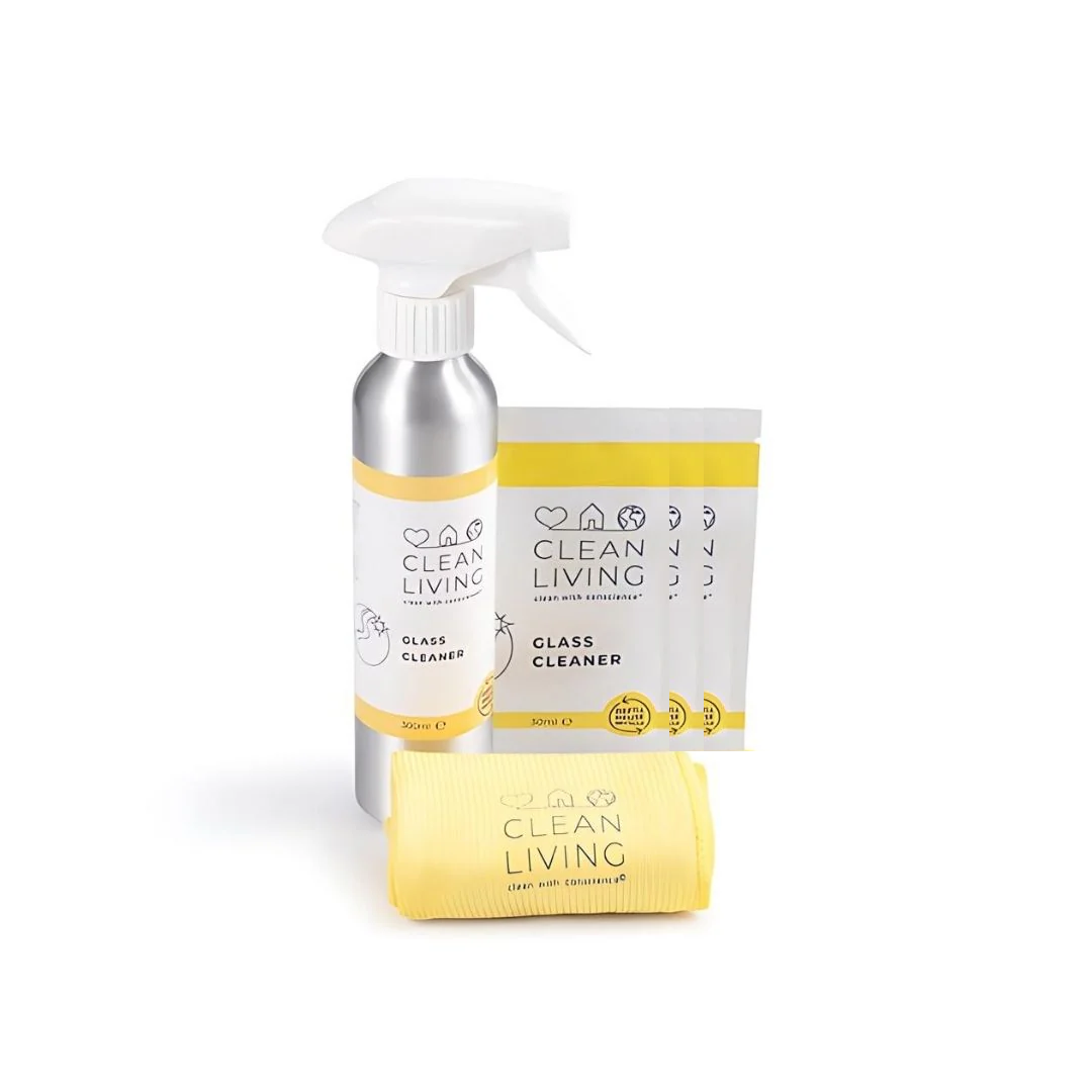 Clean Living - Eco Friendly Glass Cleaner Starter Kit